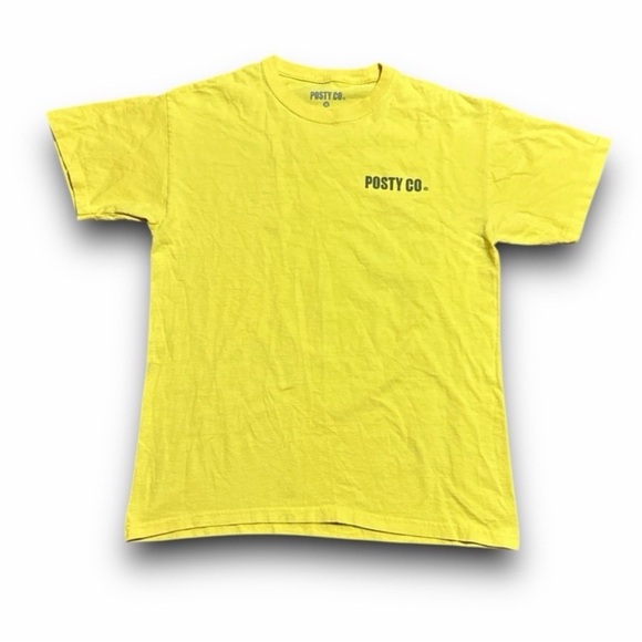 Posty Co Post Malone Yellow Graphic T-Shirt - Picture 2 of 6